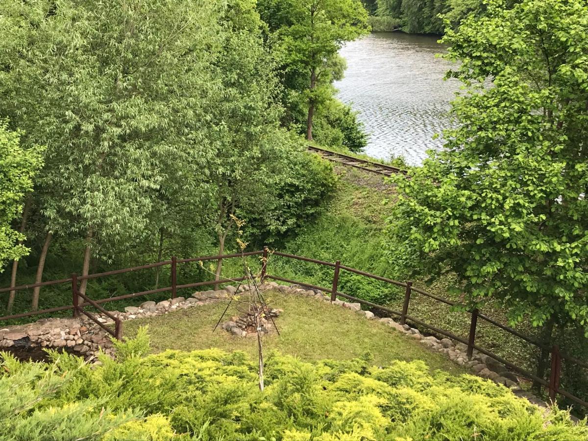 Domek Letniskowy "Domek W Zieleni" Kaszuby Lapino Buitenkant foto